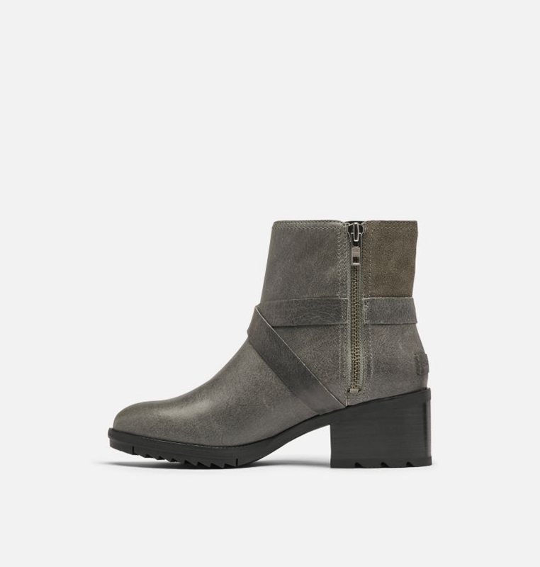 Sorel Dam Stövlar Mörk Grå - Cate™ Buckle Mid - SXK-472165